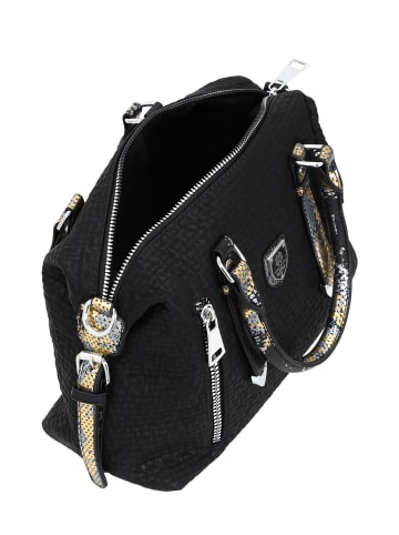 DreiMaster Klassik Women Handbag in Schwarz Gold
