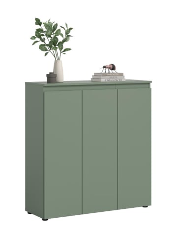 ebuy24 Sideboard Scarpa Staubgrün 105 x 37 cm