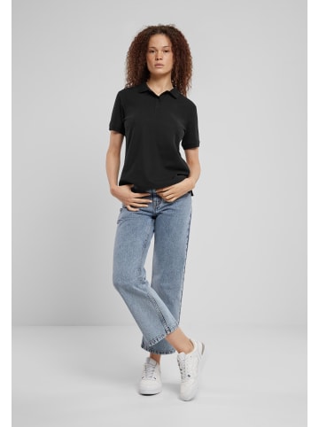 Urban Classics Urban Classics Ladies Polo Shirt in black