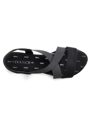 Vivance Sandalette in schwarz