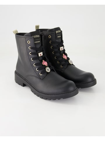 Geox Schnürstiefel in Schwarz
