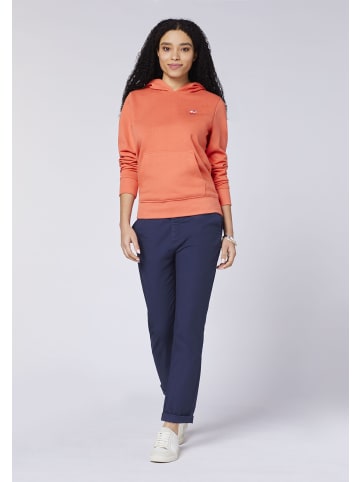 Polo Sylt Kapuzenpullover mit Logo in Multicolour-Optik in Rot