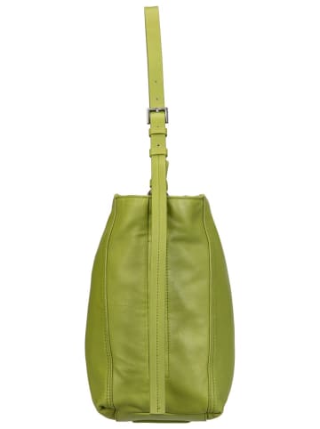 LIEBESKIND BERLIN Handtasche Chudy Hobo M Sheep Natural in Fresh Green