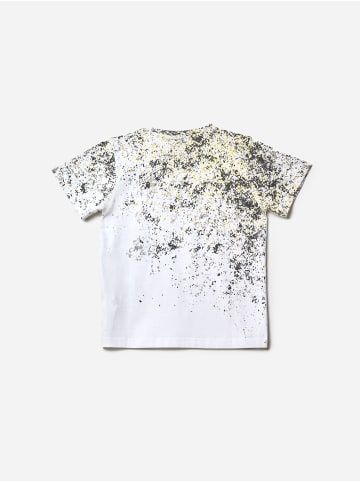 KOROSHI T-shirt mit kurzen ärmeln für jungen in weiß