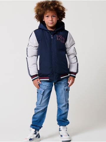 KOROSHI Kapuzenjacke für Kinder in blau
