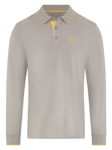 Delmao Poloshirt in grau