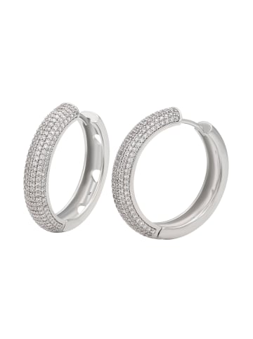 gaya Women Earrings in Silver White