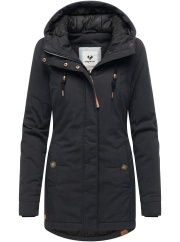 ragwear Winterjacke Monadena Parka YOUMODO in Black