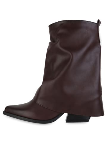 VAN HILL Cowboy Boots Sofia in Burgund