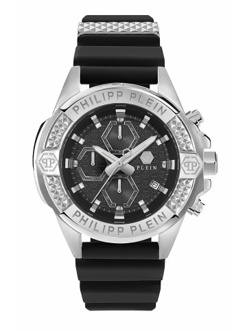 Philipp Plein Analoguhr für Herren in silber