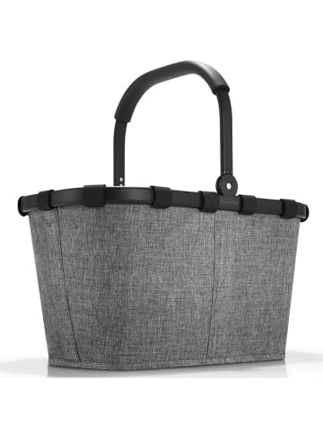 Reisenthel Shopper Tasche 48 cm in frame twist silver