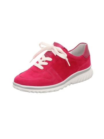 Semler Schnürschuh bequem in pink