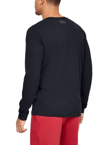 Under Armour Longsleeve "UA Sportstyle Left Chest Langarm-Oberteil" in Schwarz