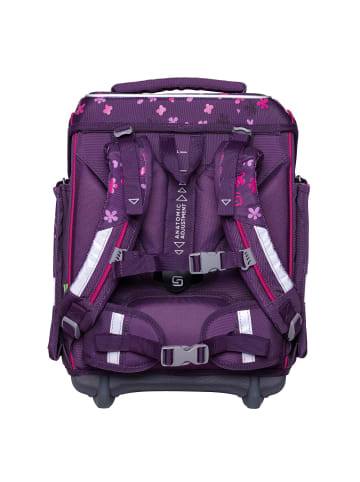 SCHNEIDERS Ergolite Schulranzen-Set 8-teilig in dark red