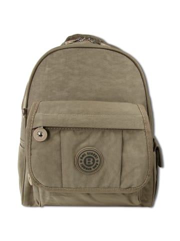 Bag Street Cityrucksack, Freizeitrucksack Nylon stone, grau ca. 26cm breit ca. 30cm hoch