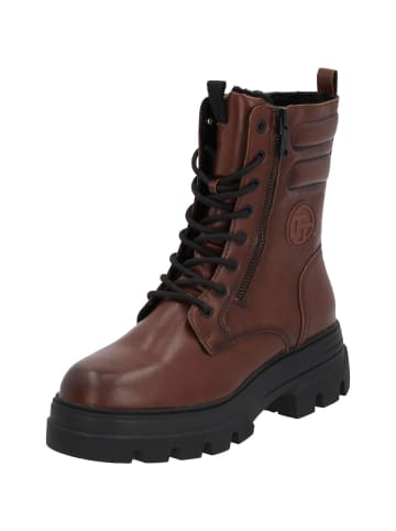 Tom Tailor Stiefeletten in Brandy