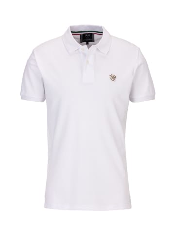 19V69 Italia by Versace Poloshirt Felt in weiß