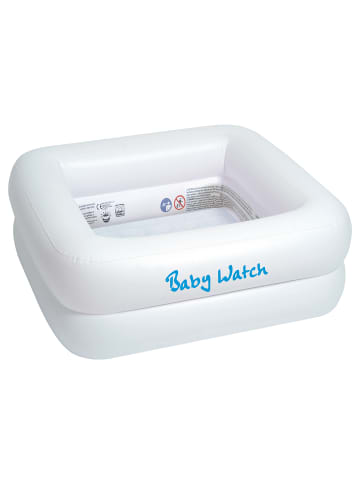 Happy People Baby-Planschbecken Babywatch für Duschwannen 85x85x33cm in weiß