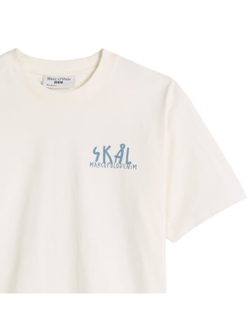 Marc O'Polo DENIM T-Shirt 1er Pack in Weiß (Silky White)