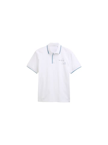 Tom Tailor Polo in white