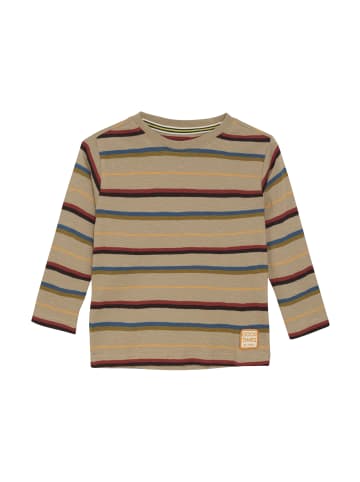 Noppies Langarmshirt Ranlo in Stripe Pattern Off White