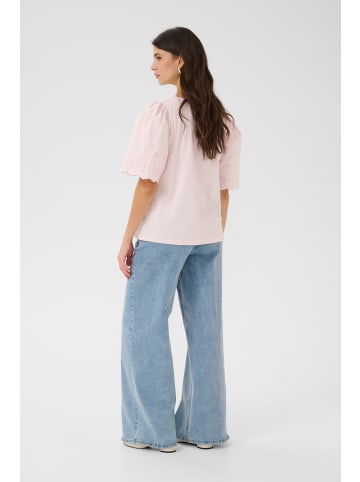 Cream T-shirt CRDaye Regular fit in Barely Pink