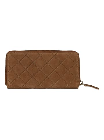 Bugatti Fabia Geldbörse RFID Schutz Leder 18 cm cognac