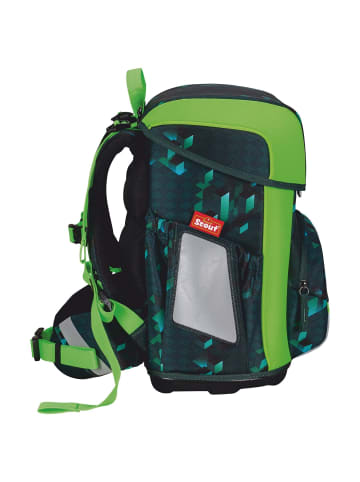 Scout Neo DIN - Schulranzen Set 4tlg. (Action) in Cubes