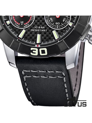 Lotus Chronograph-Armbanduhr Lotus Classic schwarz groß (ca. 45mm)