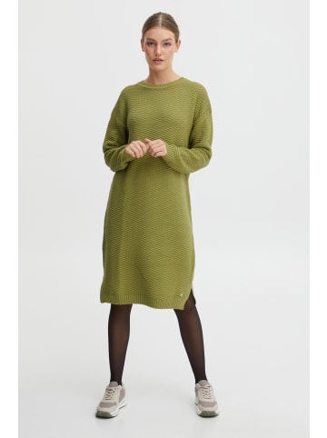 Oxmo Strickkleid OXMILIKA 21800088-ME  Strickkleid mit Struktur-Muster in Grün