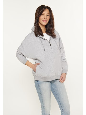 usha BLUE LABEL Women Hoodie in grey melange