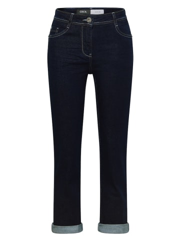 Cecil Straight Leg Jeans in Blau