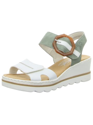 rieker Keilsandalette in weiss