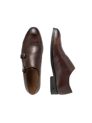 JOOP! Lace Up 'Estate Kleitos Monk in Dunkelbraun'