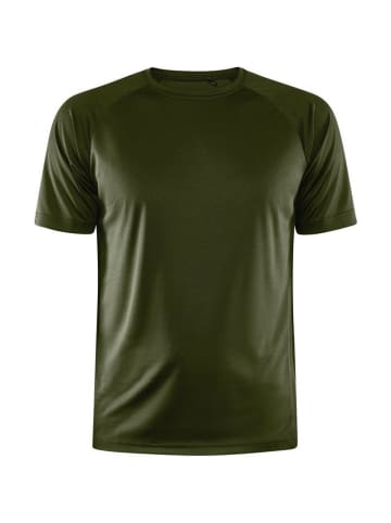 Craft Rundhals T-Shirt für Herren in Oliv
