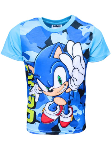 Sonic T-Shirt Sonic The Hedgehog in Blau