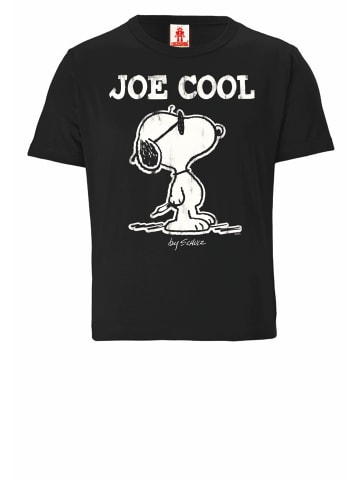 Logoshirt T-Shirts Peanuts – Snoopy in schwarz