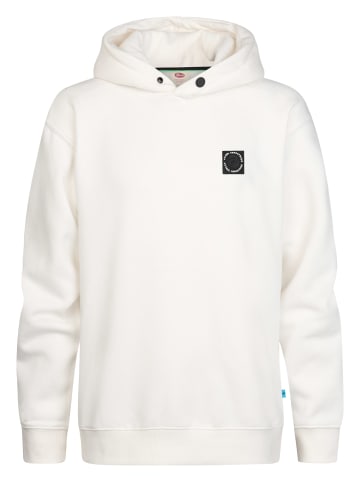 Petrol Industries Lockerer Hoodie Millrun in Weiß