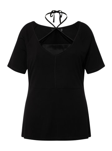 Ulla Popken Shirt in schwarz