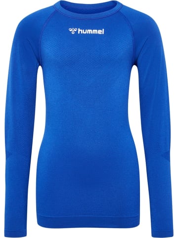 Hummel Shirt "Hmlbl Comfort 2.0 Tee L/S Kids" in Blau