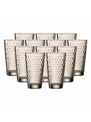 Ritzenhoff & Breker 12er Set Longdrinkgläser Favo 400 ml in Braun