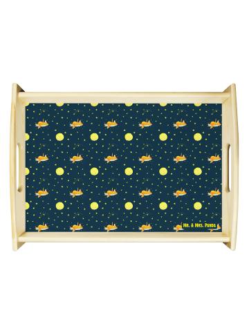 Mr. & Mrs. Panda Tablett Fuchs Sterne ohne Spruch in Blau