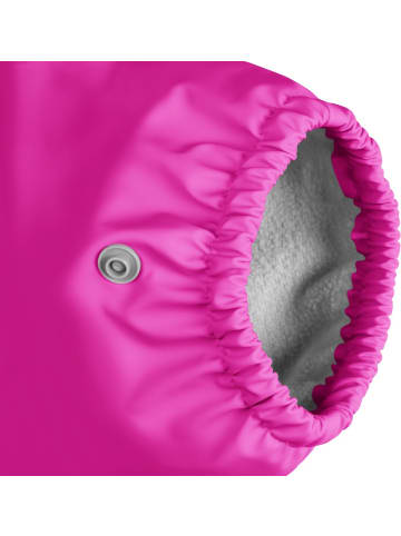 Playshoes Kinder Gummistiefel "Regenfüßlinge mit Fleece-Futter" in Pink