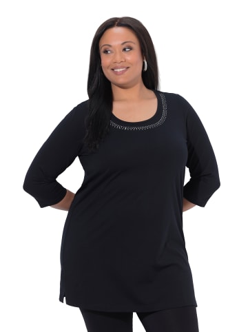 Ulla Popken Longshirt in schwarz