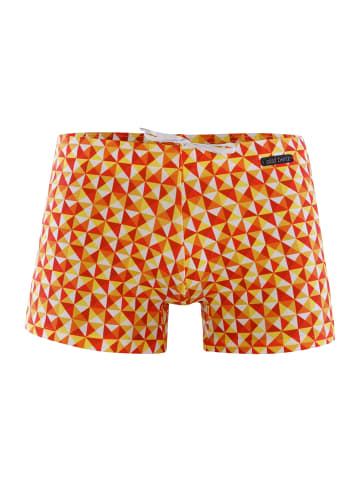 Olaf Benz Badeshorts BLU2350 Beachtrunks in square orange