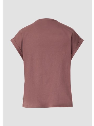 QS T-Shirt in 47D0_aubergine