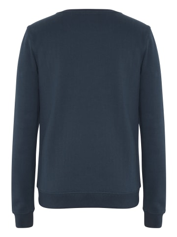 Polo Sylt Sweater mit glitzerndem Labelprint in Blau