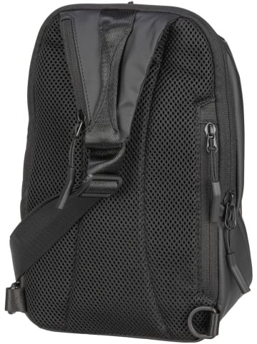 Bugatti Rucksack / Backpack Blanc Crossbody Bag in Schwarz