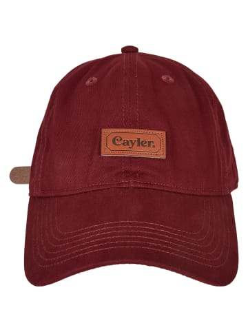 Cayler & Sons Cayler & Sons Accessoires Classy Patch Curved Cap in bordeaux