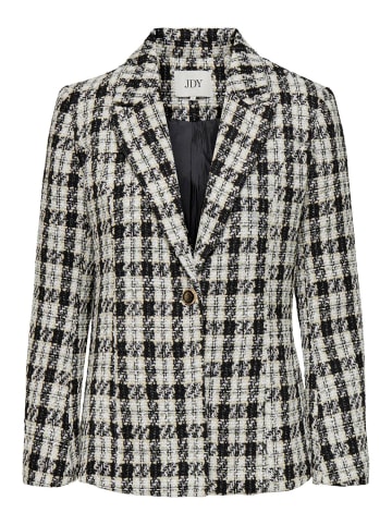JACQUELINE de YONG Blazer lang mit steigendem Revers Knopfleiste in Braun